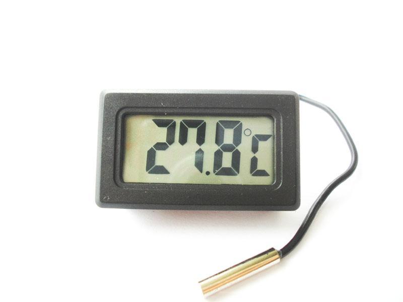 Термометр электронный мини 1метр, черный