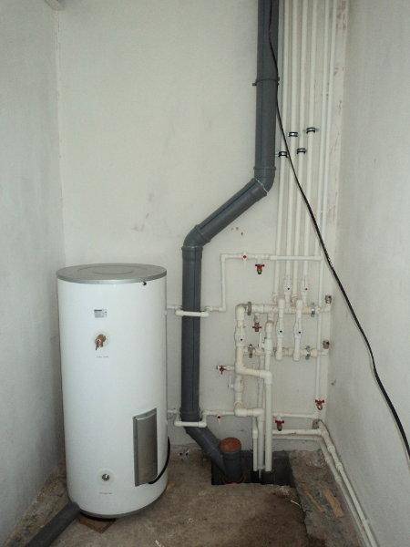 Бойлер косвенного нагрева + со встроенным ТЭН для ГВС