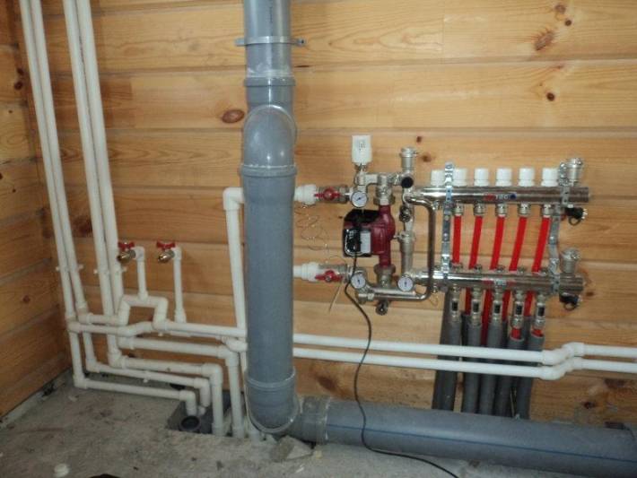 Колллектор теплого пола