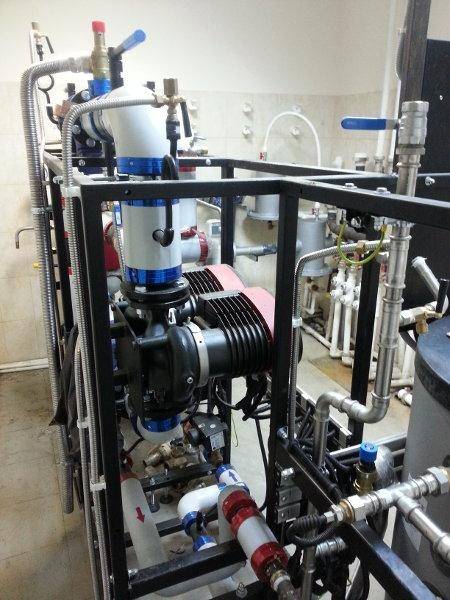 Блочный тепловой пункт Meibes в ДВЖД