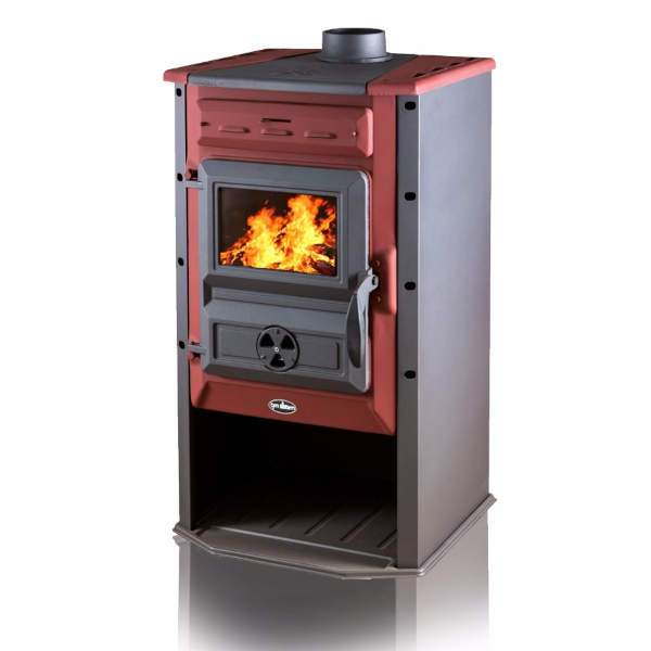 Печь-камин TimSystem Magic Stove красный