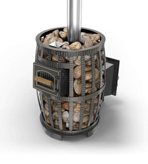 Печь-каменка чугунная ВЕЗУВИЙ Легенда Русский пар Ковка 18 (240)