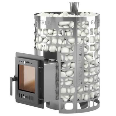 Печь-каменка Эверест &quot;Steam Master&quot; 18 INOX (210М)