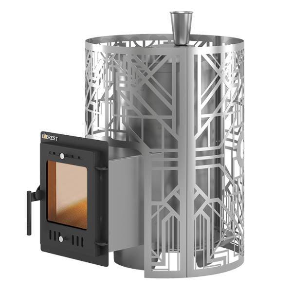Печь-каменка Эверест "Steam Master" 18 INOX GALAXY (210М)