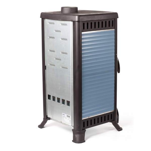 Печь-камин чугунный Fireway Klemens аквамарин