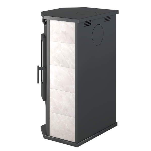 Печь-камин Aston 12 кВт (200 м3) Призматик