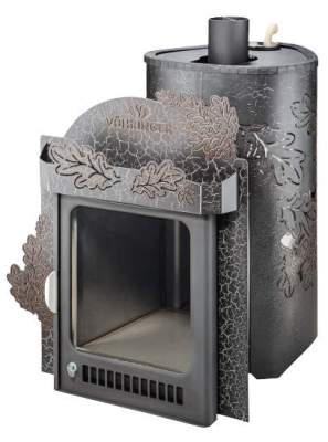 Печь-каменка Ферингер Оптима ПФ (Дубы) нерж 28м3