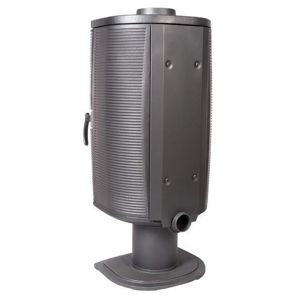 Печь-камин чугунный Fireway Rock на ножке