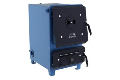 Котел твердотопливный ЗОТА &quot;Енисей&quot; -20кВт (без плиты) с возможностью подключения ТЭН