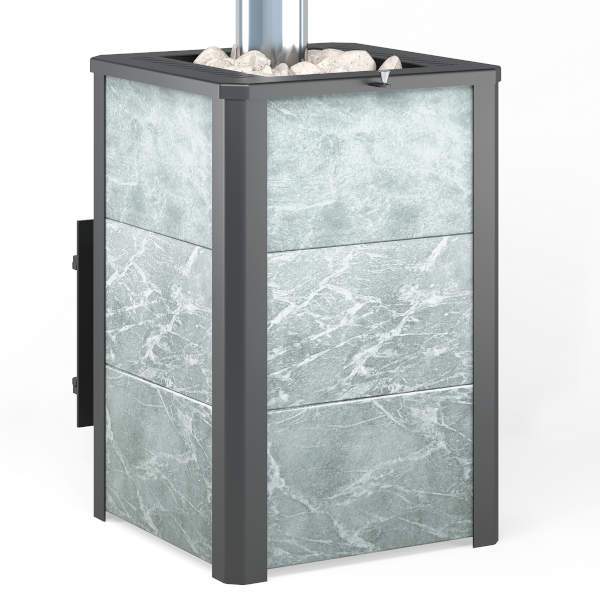 Печь-каменка ВЕЗУВИЙ Легенда 16 (224) талькохлорит 400*200*20 мм