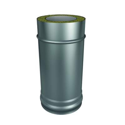 Дымоход DN150*210 1000мм 0,8/430 Ferrum
