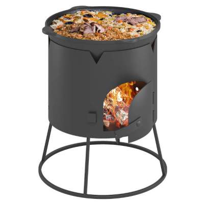 Печь под казан малая Везувий 12л