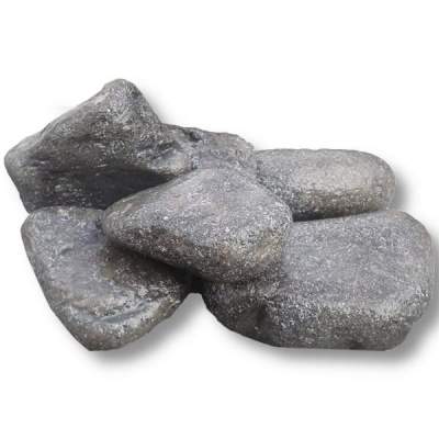 Камень для бани Хромит галтованный, 60-120 мм, 10 кг