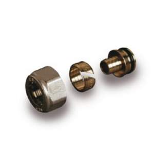 Соединение для сшитого полиэтилена Luxor TP 95 20x3,4 (резьба 24х19)