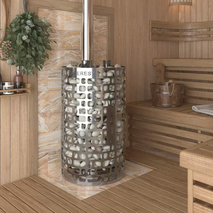 Печь-каменка Эверест "Steam Master" 44 INOX (320М)