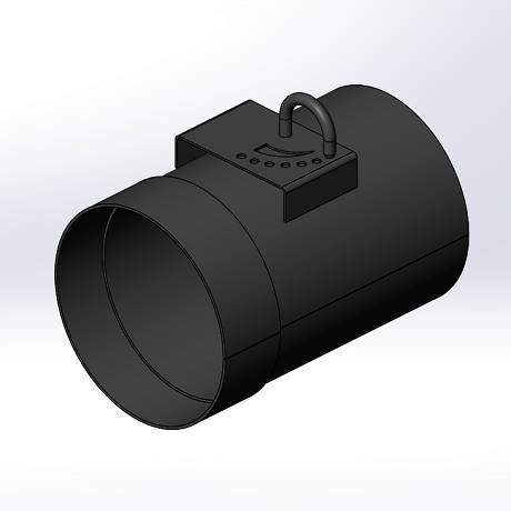 Патрубок дымохода D=180 L=224