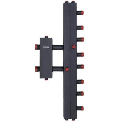 Гидроразделитель с коллектором вертикальный 5 контуров до 70 кВт