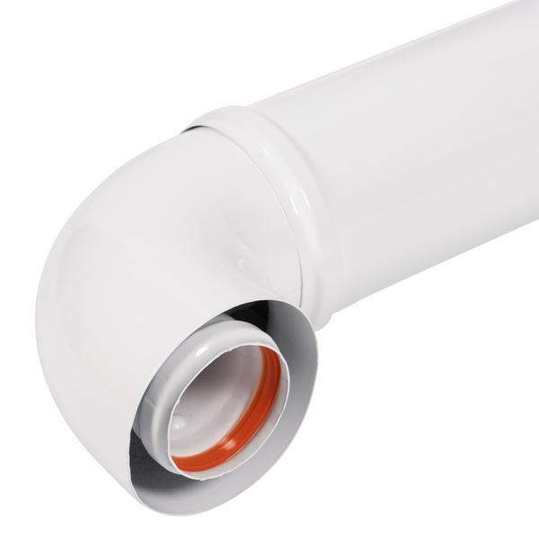 Комплект Royal Thermo: дымоход коаксиальный 60/100 - 1000мм АНТИЛЕД универсальный