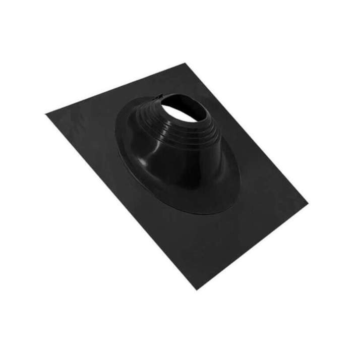 Проходник кровельный Мастер Флэш 300-450mm угловой черный силикон, алюминий