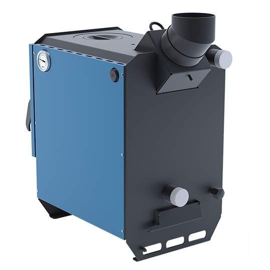 Котел твердотопливный ЗОТА "Box- 8" с возможностью подключения ТЭН