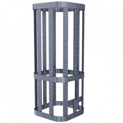 Сетка на трубу для Ураган 250х250х750 GFS ЗК 18/25/30, Гроза 18, Гром 30 под шибер