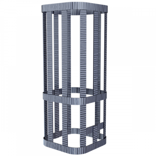 Сетка на трубу для Ураган 250х250х750 GFS ЗК 18/25/30, Гроза 18, Гром 30 под шибер