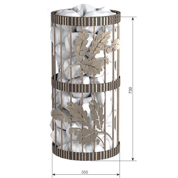 Сетка для камней Эверест Кованая Ø 350