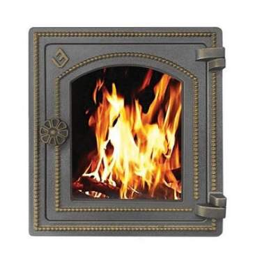 Дверка ВЕЗУВИЙ печная ДТ-4С (Бронза)