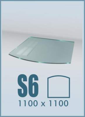 Стекло под печь  S6