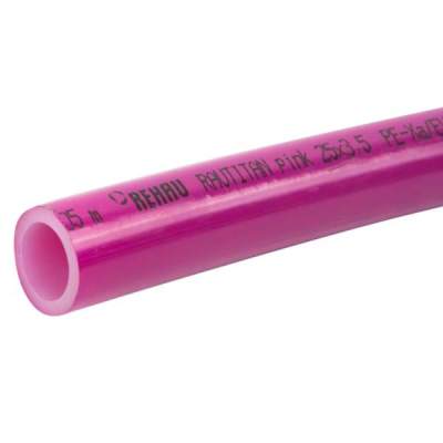 Труба отопления Rehau RAUTITAN pink 25х3,5 мм прямые отрезки 6м