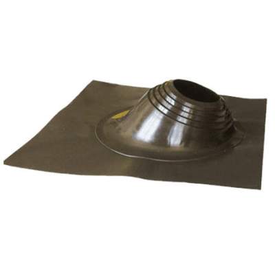 Проходник кровельный Мастер Флэш 203-280mm угловой коричневый силикон, алюминий