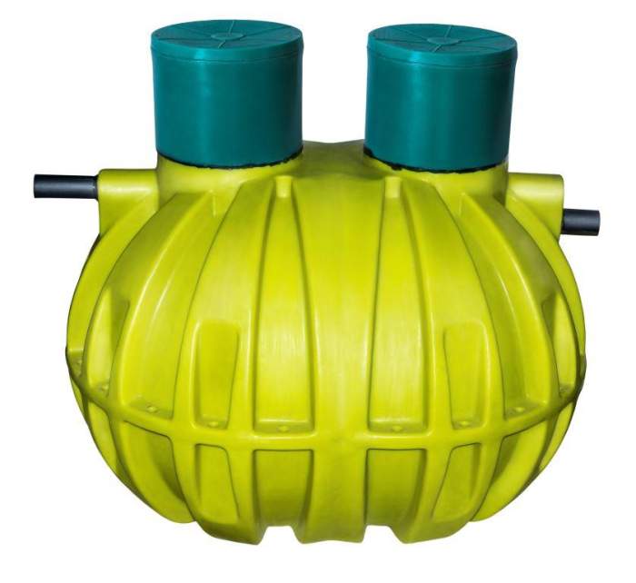 Скарабей Проточная Система Биологической Очистки без колец ( L264x d210x h185) 4300л