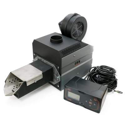 Горелка пеллетная приставная  ZOTA FOX G2 - 25 (горелка+Контроллер C-Line PBA) без бункера, без меха