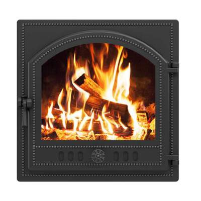 Дверь ВЕЗУВИЙ 205 стекло (антрацит)