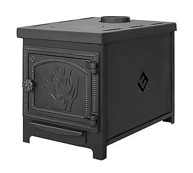 Печь отопительно-варочная  ВЕЗУВИЙ "Теремок"