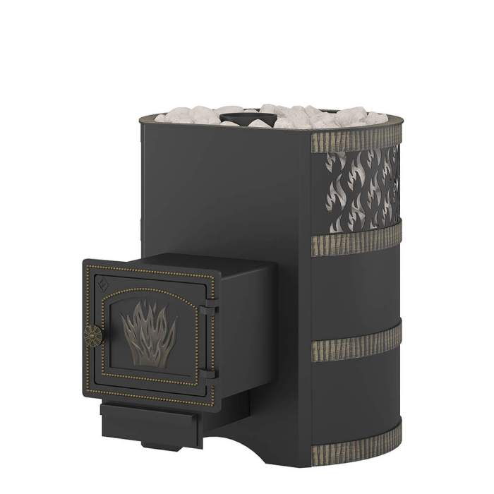 Печь-каменка ВЕЗУВИЙ Лава 16 дверца ДТ-3