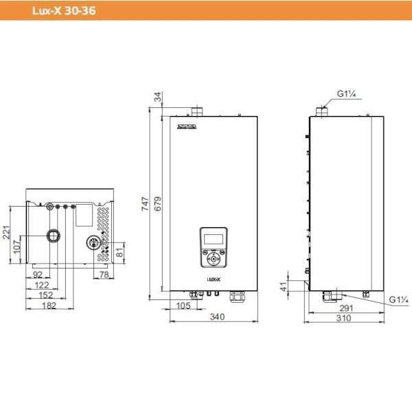 Электрокотел ZOTA "Lux-X"- 30 кВт