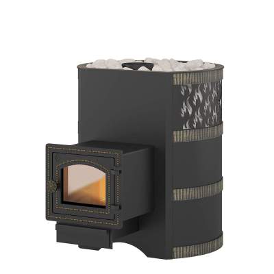 Печь-каменка ВЕЗУВИЙ Лава 16 дверца со стеклом ДТ-3C