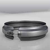 Хомут трубный КНТ-Р на болте 430,0.5,D180