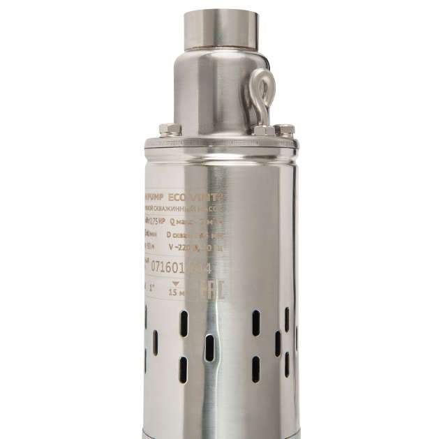 Насос погружной скважинный винтовой Unipump 3 " ECO VINT 3 (750 Вт, кабель - 30 м)