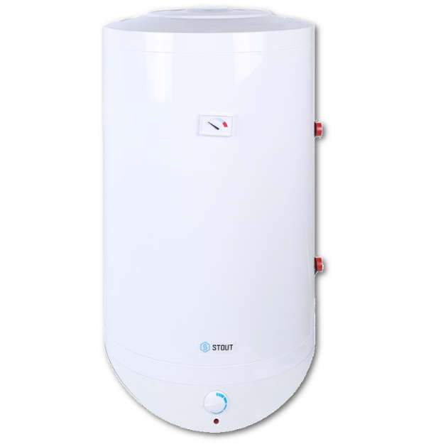 Водонагреватель косвенного нагрева STOUT 100 литров настенный, 1 теплообменник