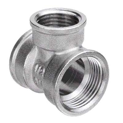 Тройник переходной 3/4&quot;х1/2&quot;х3/4&quot; вн-вн-вн (60/10)