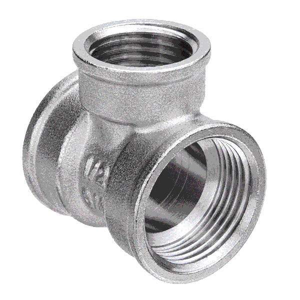 Тройник переходной 3/4"х1/2"х3/4" вн-вн-вн (60/10)
