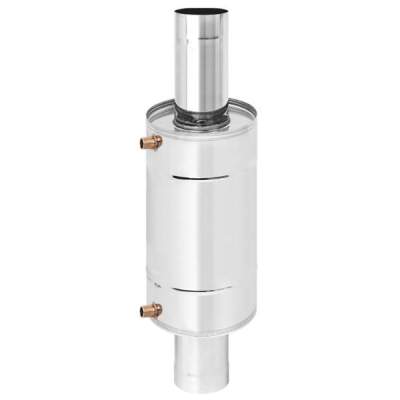 Теплообменник 12л на трубе д.115 штамп. (AISI 439)