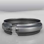 Хомут обжимной DN120 0,5/430 Ferrum