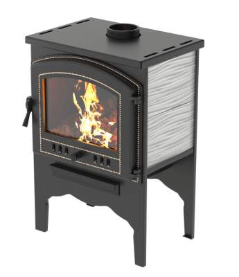 Печь отопительно-варочная  ВЕЗУВИЙ В 8 дверца 224