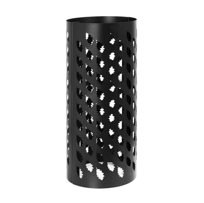 Сетка для камней на трубу "ДУБОВЫЙ ЛИСТ" BLACK, L-750