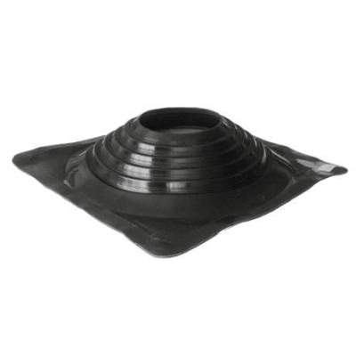 Проходник кровельный Мастер Флэш 250-450mm прямой черный силикон, алюминий