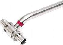 Трубка T-образная (нерж.) 20/500 для подключения к отопительному прибору