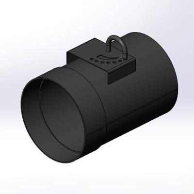 Патрубок дымохода D=150 L=224